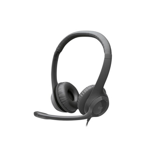 Logitech Logitech H390 Wired USB-C PC Headset with Noise-Cancelling Microphone, Stereo, for Laptop
