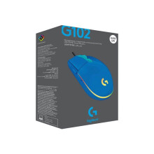 Hiiri - Logitech - G102 LIGHTSYNC - Sininen - Langallinen - Mukautettava RGB