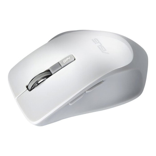 ASUS Ratón ASUS WT425 - Inalámbrico - Óptico - 6 botones - 1600 DPI - Blanco