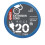 Rallonge électrique - GP MET - 20m - 1,5mm² - Antigel - IP44 - 1 prise 1