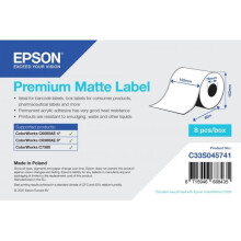 EPSON PREMIUM MATTE LABEL CONTINUOUS ROLL 102MMX60M - C33S045741
