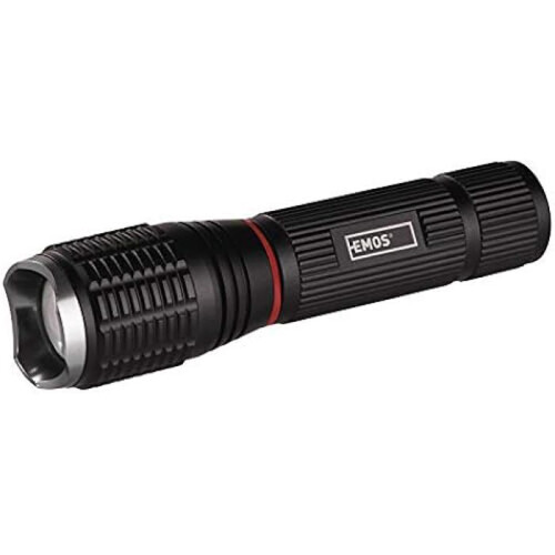 Linterna - EMOS - Ajustable - 230 lúmenes - 210m de alcance - 3 modos de iluminación