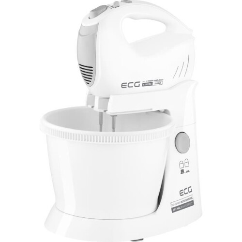Batteur électrique - ECG - RSM 4052 - 5 vitesses - Turbo - Bol 3,5 L