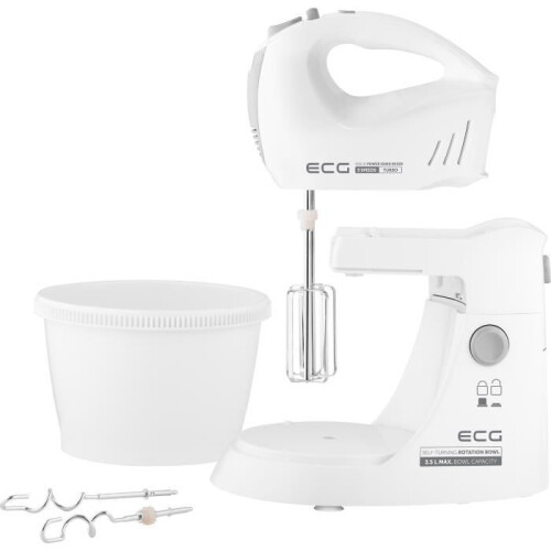 Batteur électrique - ECG - RSM 4052 - 5 vitesses - Turbo - Bol 3,5 L 2