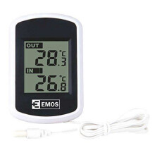Emos -nbsp-ndash-nbspOriginales digitales Thermometer mit Kabel - E0041