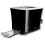 Grille-pain DOMO - 2 tranches - Noir - 850W - 7 niveaux de dorage 3