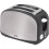 Grille-pain - ECG - ST 968 - 2 tranches - 900 W - Noir, Acier inoxydable 1