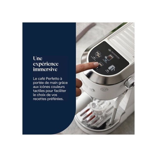 De'Longhi DeLonghi Dedica Duo EC890.WI Espresso Coffee Machine - White 2