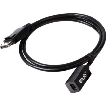 Cabo de conexão - club3D - CAC-1120 - 1m - DisplayPort macho - Mini port fêmea