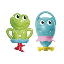 BadeTier - CLEMENTONI - Fröhlicher Duschwasserfreund - Mehrfarbig - 2 Teile - Unisex