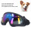 3004 große schwarze Hundesonnenbrille UV winddicht 6