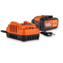 Akku ja laturi - Dual Power - POWDP90640 - 2,5Ah/5,0Ah 2x20V akku ja laturi - Langattomat DIY-työkalut