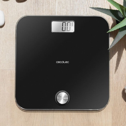 Cecotec Bilancia Pesapersone Surface Precision EcoPower 10000 Healthy Nera 1