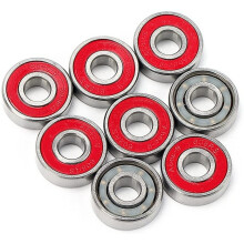 608 Skate Bearings Set 8pcs Inline Skate Bearings with Skateboard Bearing Cleaner Bottle and Disassembling Tool