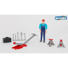 Set von Figuren - Arbeiter mit Zubehör