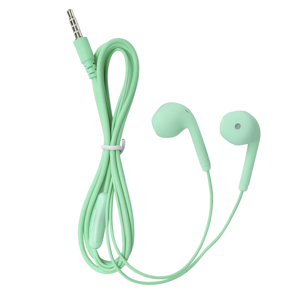 U19 Wired Earphone Universal 3.5Mm Hifi Music Green 9387669769075