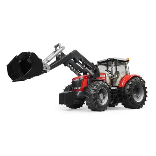 Bruder Traktor Massey Ferguson 7600 mit Gabel - BRUDER - Modell 3047 - Junge - Maßstab 1:16 1