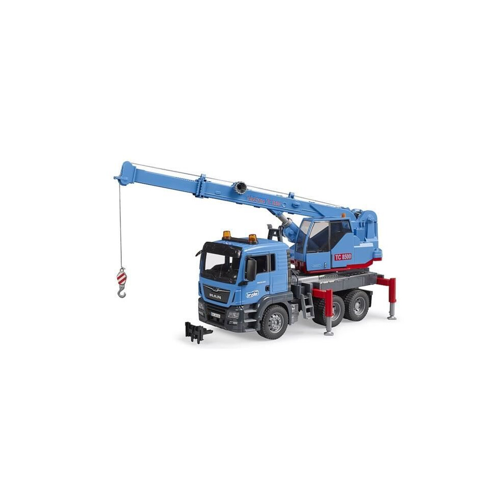Bruder 1:16 Man Tgs Crane Truck – Detailed Vehicle & Playset Model