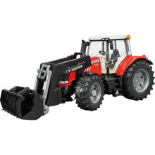 Traktor Massey Ferguson 7600 mit Gabel - BRUDER - Modell 3047 - Junge - Maßstab 1:16
