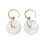 Gc Boucle d'oreille - GC - CWE10903 - Argent 925 - Blanc - 4 cm 1