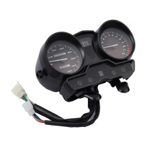 Motorcycle Odometer Digital Speedometer Dashboard Meter for YAMAHA JYM125-7 YBR125K Gauge Accessories Black 12V