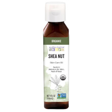 Aura Cacia Ekologisk Närande Shea Nötolja | Certifierad Ekologisk | 4 fl oz.
