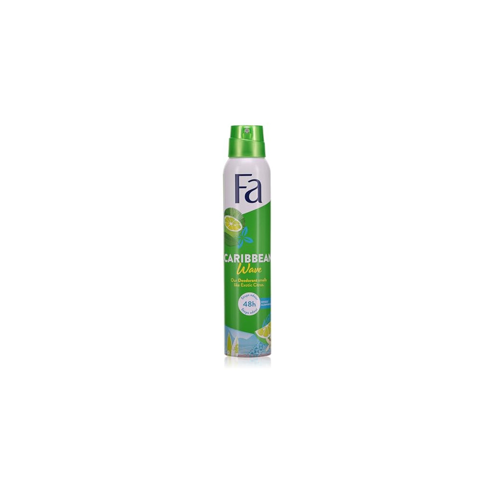 Fa Deodorant Spray Caribbean Lemon 6.75 Oz
