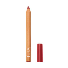 ILIA - Lpis Hidratante Lip Sketch | Hidratante de cido hialurnico no txico e livre de crueldade + Demi-Matte resistente a vincos de longa du