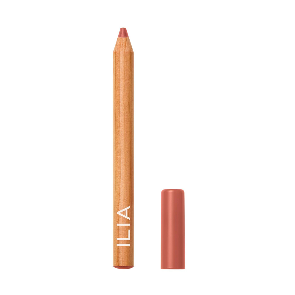 ILIA - Lip Sketch Hydrating Crayon | Non-Toxic Cruelty-Free Hyaluronic Acid Hydrating + Long Lasting Crease-Resistant Demi-Matte (Pampas)-image-OPC-PJNQVD9-NEW