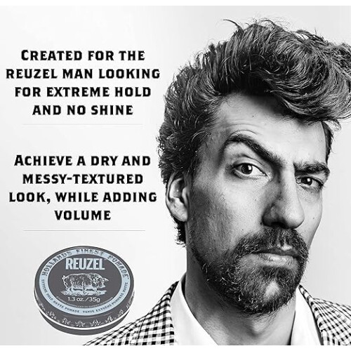 Reuzel Extreme Hold Matte Pomade - 1.3oz/35g 2
