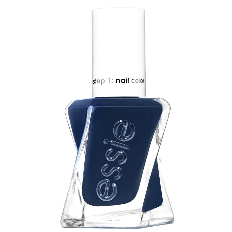 Essie Blue Gel Couture Caviar Bar - Navy 0.46 Fl Oz.