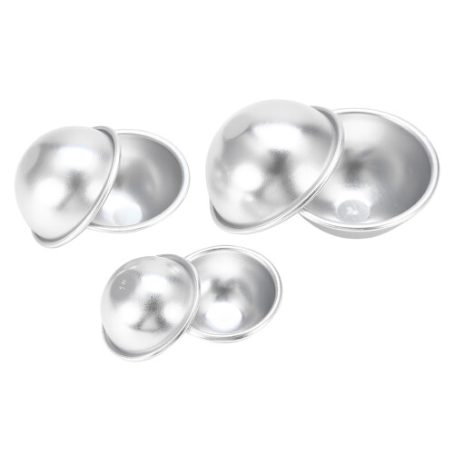 Handmade Aluminium Alloy Bath Bomb Molds Fizzy