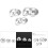 Handmade Aluminium Alloy Bath Bomb Molds Fizzy 12