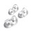 Handmade Aluminium Alloy Bath Bomb Molds Fizzy 8