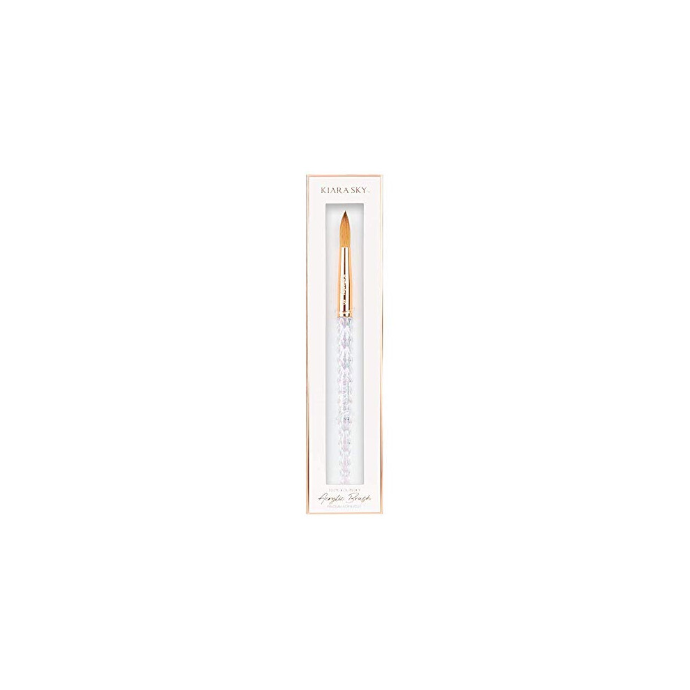 Kiara Sky 100% Kolinsky Acrylic Nail Brush (#10)