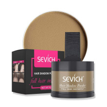 Directe haarlijnschaduw - SEVICH Haarlijnpoeder Quick Cover Grijze haarwortel Concealer Wenkbrauwen en baardlijn Haarwortel Touch Up voor dunner word