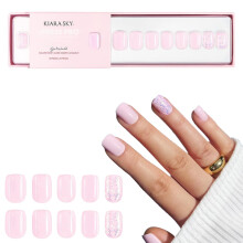 Kiara Sky XPRESS PRO 100 % akryylipuristin kynsille - Instant Salon Laadukas manikyyri Pitkäkestoinen Helppo levitys 30 kpl Kit Square Short-Girl Wor