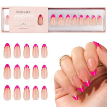 Kiara Sky XPRESS PRO 100% Acrlico Press On Nails - Manicure instantnea de qualidade de salo de longa durao Fcil aplicao Kit de 30 peas A