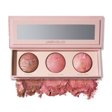 LAURA GELLER NEW YORK Geller's Greatest Lift-n-Glow Baked Trio Palette - Highlighter Blush Bronzer - Alle hudtoner