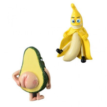 2pcs Cute Refrigerator Magnets Fruit Banana Avocado Magnets for Fridge Home Whiteboard Decoration 3D Magnetic Stickers