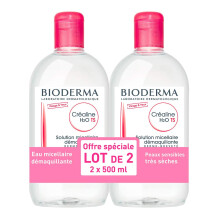 Bioderma Crealine TS H2O Micelle Solution 2X500ml