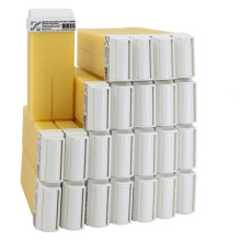Epilwax S.A.S - Set di 24 rotoli - ON di cera monouso bianco con modello a ruota per le ascelle e il corpo di Epilwax S.A.S