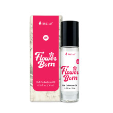 Well's Oil Roll-On Parfml (Flower Bom) | Blumige und fruchtige Noten | Langlebig | Parabenfrei | 0,33 Fl Oz / 10 ml