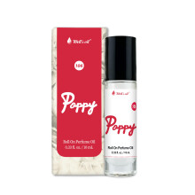 Well's Oil Roll-On Parfml (Mohn) | Frische und se Noten | Langlebig | Parabenfrei | 0,33 Fl Oz / 10 ml