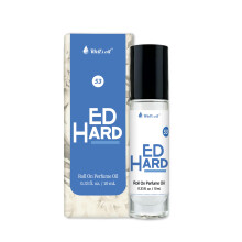 Well's Oil Roll-On Parfml (ED Hard) | Knackige aquatische Noten | Langlebig | Parabenfrei | 0,33 Fl Oz / 10 ml