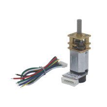 GA12-N20 DC Motor Speed Encoder Gear Motor for Balance Car, 3V-12V, 6V, CW/CCW, 100:1 Ratio, Model Specifications