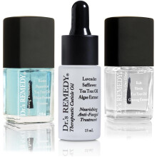 Drs Remedy 3er-Pack Nagellack-Behandlungsset RESTORATIVE Remedy Trio, ungiftiger und organischer, ganz natrlicher, angereicherter Nagelverstrker