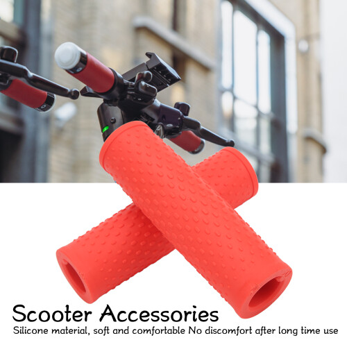 1 Paar M365/PRO Scooter-Griffe Rot 119x34mm 22.2mm 2