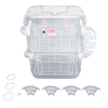 Hamster Cage Double Layer Iron Wire Fun
