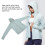 Sudadera con capucha de protección solar UV, verde, talla L 6